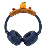 Geekria Knit Fabric Headband Cover Compatible with Bose QC45, QC35 II, Sony WH-1000XM4, Beats Solo4, Studio3, JBL Tune 720BT Headphones, Easy DIY Installation (Brown)