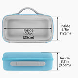 Geekria Shield Speaker Case Compatible with Bose SoundLink Plus Portable Bluetooth Speaker, Replacement Protective Hard Shell Travel Carrying Bag (Blue)