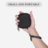 Geekria Hard Shell Mouse Case Compatible with Logitech Mobi Fold, Travel Carrying Bag (Dark Gray)