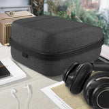Geekria Shield Headphones Case Compatible with Plantronics BackBeatPRO, BackBeatPRO+, BackBeatGO600, BackBeatGO810, BackBeatPRO2, BackBeatPRO2SE Case, Replacement Travel Carrying Bag (Dark Grey)