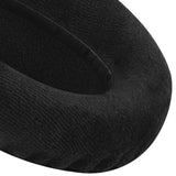 Geekria Comfort Velour Replacement Ear Pads for Sennheiser HD525, HD535, HD545, HD565, HD580, HD600, HD650, HD660 S, HD 660S2 Headphones Earpads, Headset Ear Cushion Repair Parts (Black)