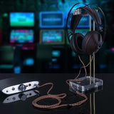 Geekria Apollo Single Crystal Copper Upgrade Audio Cable Compatible with Meze Audio 99 Classics Series, 109 PRO, LIRIC 2, LIRIC 4.4mm to Dual 3.5mm Replacement Headphones Cord (4.9ft / 1.5m)