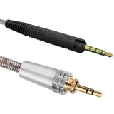 Geekria Apollo Audio Cable Compatible with Sennheiser HD599, HD598, HD620S, HD550, HD505, 2.5mm to 3.5mm/6.35mm Hi-Res Audiophile Headphone Replacement Cord for HiFi Music (6.5ft)