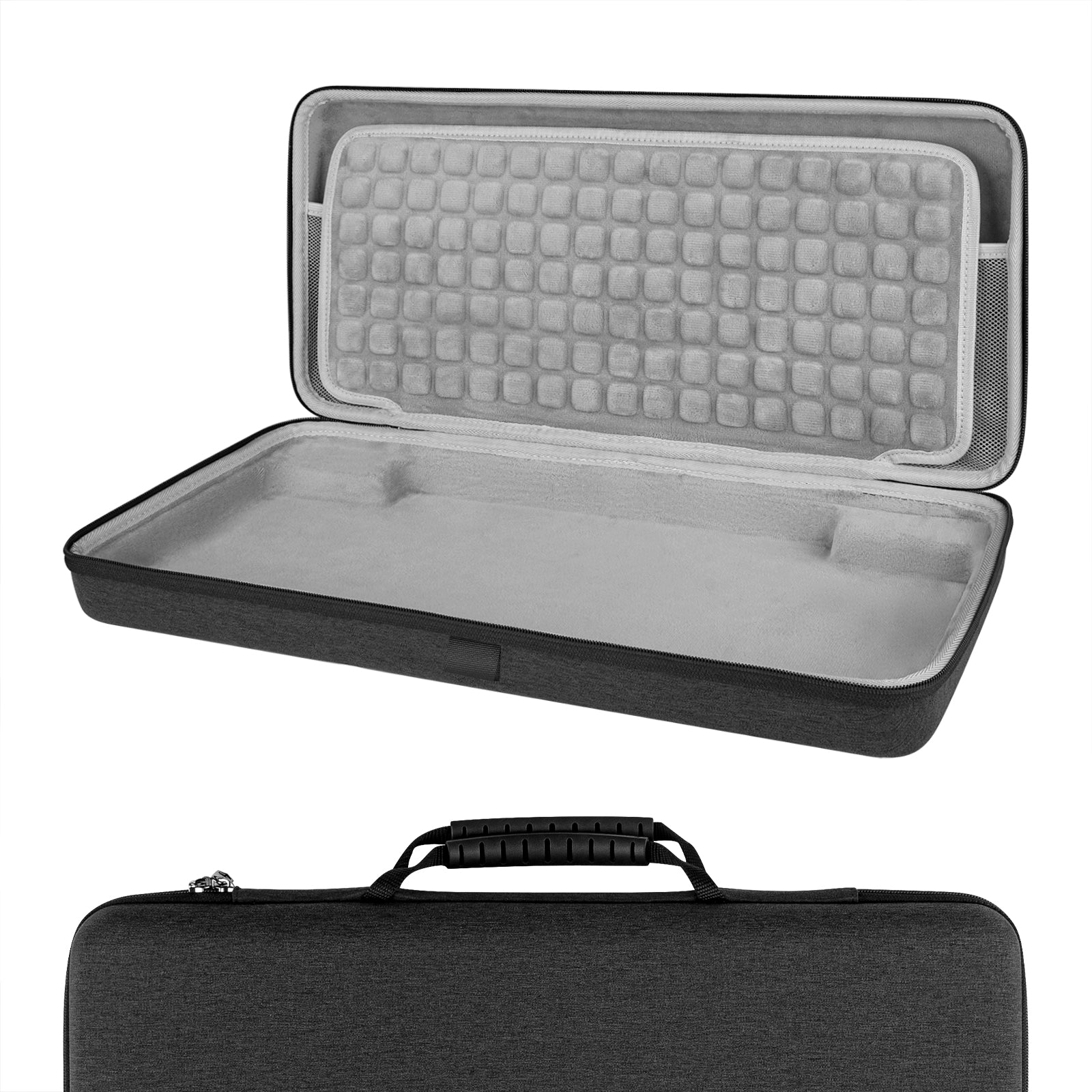 Geekria Full Size Keyboard Case, Hard Shell Travel Carrying