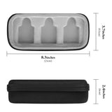 Geekria for Creators Microphone Case Compatible with Rode Wireless GO Gen 3 III, GO 2, GO, PRO, ME, Hard Shell Mic Carrying Case, Mic Compact Carry Case, with Cable Storage (Grey Lining)