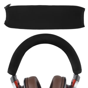 Geekria Flex Fabric Headband Cover Compatible with ATH-MSR7, ATH-MSR7NC, ATH-MSR7BK, ATH-MSR7GM Headphones, Head Cushion Pad Protector, Replacement Repair Part, Sweat Cover, Easy DIY Installation