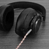 Geekria Apollo Silver-Plated Upgrade Audio Cable Compatible with Sony WH-1000XM6, Skullcandy Crusher ANC 2, Beats Solo 4 Headphones, 3.5mm Replacement Headphones Cord (4.9ft/1.5m)