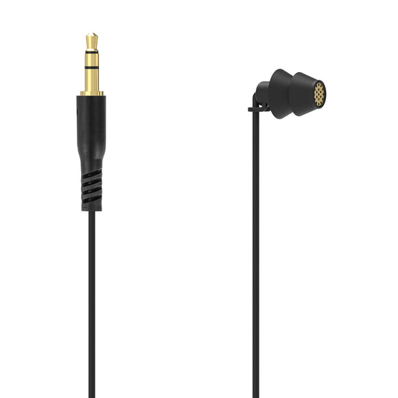 Geekria Sleep Earbuds for Side Sleepers, Wired Stereo to Mono In-Ear Single Earbud, Ultra Soft Lightweight Silicone One Ear Headphone, 3.5mm Headphone Jack Compatible with Android (Black)