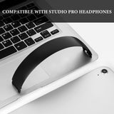 Geekria Plastic Headband Pad Compatible with Beats Studio Pro Headphones, Replacement Band Repair Part (Black)