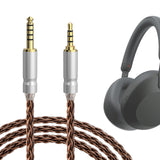Geekria Apollo 6NOCC Copper Upgrade Audio Cable Compatible with Sony WH-1000XM6, WH-1000XM5, WH-1000XM4 Headphones, 4.4mm Balanced to 3.5mm Replacement Cord, HiFi OFC Cable (4.9 ft / 1.5 m)