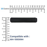 Geekria Replacement Headband Compatible with Sony WH-1000XM4 Headphones, Headband Cushion Cover Repair Parts with Screwdriver & Hinge Clips (Black)