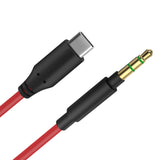 Geekria USB-C Digital to Audio Cable Compatible with Beats Solo 4, Skullcandy Crusher ANC 2, JBL Live 770NC Cable, Replacement Type-C Audio Cord (5.6 ft/1.7 m)