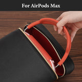 Geekria NOVA Headphones Pouch Compatible with Apple AirPods Max and More, Soft Shell Replacement Protective Travel Carrying Bag (Black)