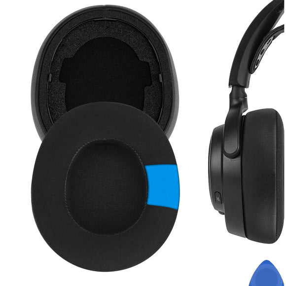 Geekria Sport Cooling-Gel Replacement Ear Pads for SteelSeries Arctis Nova Pro Wireless Headphones Ear Cushions, Headset Earpads, Ear Cups Cover Repair Parts (Black)