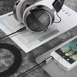 Geekria Audio Cable Compatible with Beyerdynamic DT 900 PRO X, DT 770 PRO X LE headphone 3.5mm Braided Nylon Replacement Stereo Cord (6ft / 1.7m)