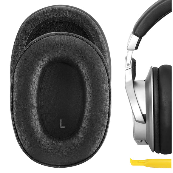 Geekria QuickFit Replacement Ear Pads for Audio-Technica ATH-SR9 ATH-DSR9BT ATH-DSR7BT Headphones Ear Cushions, Headset Earpads, Ear Cups Cover Repair Parts (Black)