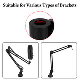 Geekria for Creators Microphone Table Flange Mount Adapter, Metal Table Mount Clamp with Adjustable Interface Aperture Compatible with TONOR T20, Aokeo AK-35, InnoGear Microphone Arm