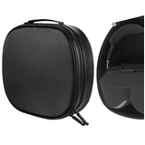 Geekria Headphones Pouch Compatible with AirPods Max Case, Soft Shell Replacement Protective Travel Carrying Bag with Cable Storage (Black)