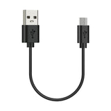 Geekria USB Headphones Short Charger Cable Compatible with Bose QC35II QC35 QC25, JBL T450BT 700BT, Sony WH-CH700N WH-H900N Charger, USB to Micro-USB Replacement Power Charging Cord (1ft/30cm)