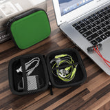 Geekria Shield Case Compatible with Beats, Jabra, Monster, Polk, Sennheiser, Skullcandy, Sony Headphones, Replacement Protective Hard Shell Travel Carrying Bag with Cable Storage (Green / 2 Packs)