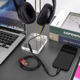 Geekria Audio Cable with Mic Compatible with Beats Solo 4, Solo 3, Studio 3 Headphones, 1/8" (3.5mm) to 3.5mm Replacement Stereo Cord with Inline Microphone and Volume Control (5.6ft/1.7 m)