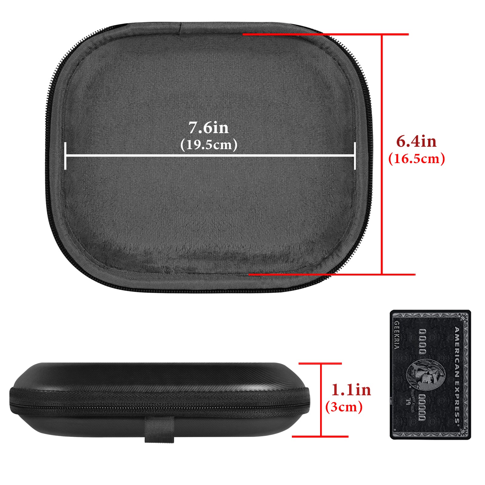 Geekria Shield Headphones Case Compatible With Sony WHCH510, WHCH500 - View #7