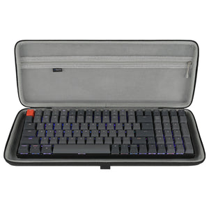 Geekria 90%-96% Keyboard Case, Hard Shell Travel Carrying Bag for 100k