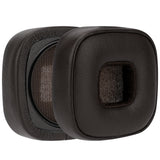 Geekria QuickFit Replacement Ear Pads Compatible with Marshall Major V On-Ear Headphones, Repair Parts (Brown)