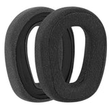 Geekria Comfort Linen Replacement Ear Pads Compatible with Logitech G321, G430 Headphones, Easy Installation Ear Cushions, Headset Earpads, Ear Cups Cover Repair Parts (Dark Gray)