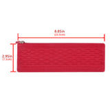 Geekria Knit Fabric Headband Cover Compatible with Beats Studio Pro, Studio3, Solo3, Solo2.0, Bose QC35II, QC25 Headphones, Head Cushion Pad Protector, Replacement Repair Part (Red)