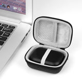 Geekria Shield Earbuds Case Compatible with Echo Buds 2023 Wireless Earbud, Replacement Hard Shell Travel Carrying Bag with Cable Storage (Grey)