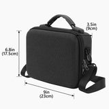Geekria Hard Shell Travel Case Compatible with Zoom PodTrak P4next, Audio Mixer Carrying Bag (Dark Gray)
