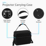 Geekria Hard Shell Travel Case Compatible with Soundcore Nebula P1, Portable Outdoor 4K Projector Carrying Bag (Black)