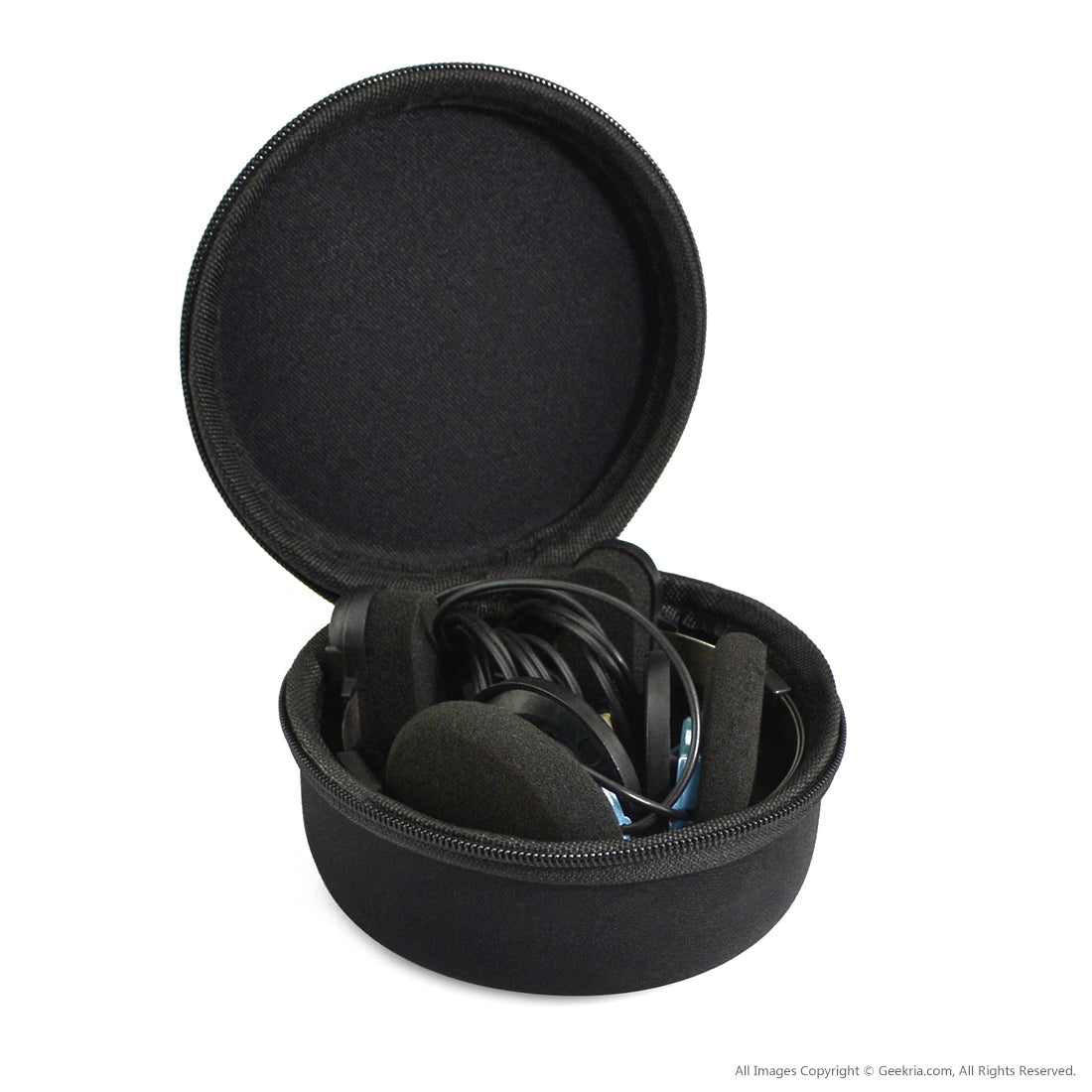 Geekria Shield hoofdtelefoonhoes compatibel met Sony WH-1000XM6, WH-1000XM4, WH-1000XM3, WH-H910N, WH-H900N, vervangende harde draagtas met kabelopslag (donkergrijs Geekria Shield hoofdtelefoonhoes compatibel met Sony WH-1000XM6, WH-1000XM4, WH-1000XM3, WH-H910N, WH-H900N, vervangende harde draagtas met kabelopslag (donkergrijs