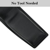 Geekria Protein Leather Headband Pad Compatible with Sennheiser HD620S, HD400 Pro, HD560S Headphones, Replacement Band Repair Part (Black)