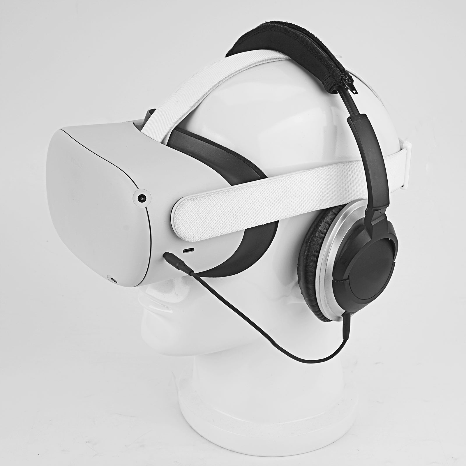 GEEKRIA VR-gehoorbescherming, verbeterd geluid, compatibel met Meta GEEKRIA VR-gehoorbescherming, verbeterd geluid, compatibel met Meta