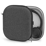Geekria Shield Headphones Case Compatible with Sony WH-CH520/CH510, JBL Tune 510BT, AKG Y50BT and More, Replacement Hard Shell Travel Carrying Bag with Cable Storage (Dark Grey)