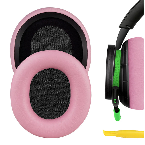 Geekria NOVA Replacement Ear Pads for Microsoft Xbox Wireless, Xbox Stereo Headset 20th Anniversary Special Edition Headphones Ear Cushions, Headset Earpads, Ear Cups Cover Repair Parts (Pink)
