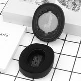 Geekria Comfort Mesh Fabric Replacement Ear Pads for JBL Live 500BT, 500BTNC Headphones, Ear Cushions, Repair Parts (Black)