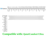 Geekria Replacement Headband Pad Compatible with Bose QuietComfort Ultra Headphones, Repair Part (White)