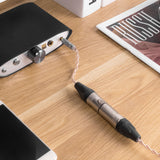 Geekria 4.4mm Balanced Male to 4-Pin XLR Balanced Female Headphones Audio Adapter Cable, OCC Copper Silver Plated Upgrade Cord, Compatible with Amplifiers, Microphones (20cm/8'')