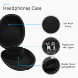 Geekria Elite Charging Headphones Case Compatible with Beats Solo 4, Studio Pro, Sony WH-H800 and More, Replacement Hard Shell Travel Carrying Bag (Black) Without Power Bank
