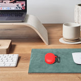 Geekria Silicone Case Cover Compatible with Google Pixel Buds A True Wireless Earbuds, Earphones Skin Cover, Protective Carrying Case with Keychain Hook, Charging Port Accessible (Red)