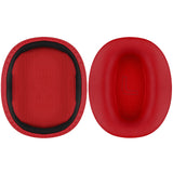 Geekria QuickFit Replacement Ear Pads for Edifier W820BT, W828NB Headphones Ear Cushions, Headset Earpads, Ear Cups Cover Repair Parts (Red)