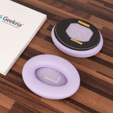 Geekria QuickFit Replacement Ear Pads for Bose New QuietComfort QC45, QC35, QC35 ii, QC25, QC15, QC2, AE2, AE2i, AE2w, SoundTrue, SoundLink AE 2 Ear Cushions, Repair Parts (Purple)