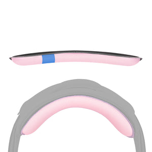Geekria Cooling-Gel Hook and Loop Headband Pad DIY Installation No Tool Needed, Fits Geekria Hook and Loop Headband Cover Only (Pink)
