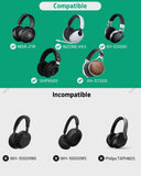 Geekria Shield Case for Large-Sized Over-Ear Headphones, Replacement Protective Hard Shell Travel Carrying Bag with Cable Storage, Compatible with SONY MDR-Z1R, Denon AH-D9200 (Dark Grey)