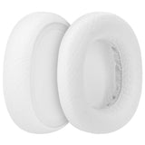 Geekria Comfort Mesh Fabric Replacement Ear Pads for SteelSeries Arctis Nova Pro Wired, Arctis Nova 1/ 3/ 4/ 5/ 7 Headphones Ear Cushions, Repair Parts (White)