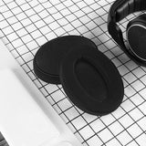 Geekria Comfort Laminated Fabric Replacement Ear Pads for Sennheiser HD598, HD598SE, HD598CS, HD598SR, HD595, HD599, HD599 SE Headphones Ear Cushions, Headset Earpads, Ear Cups Cover Parts (Black)