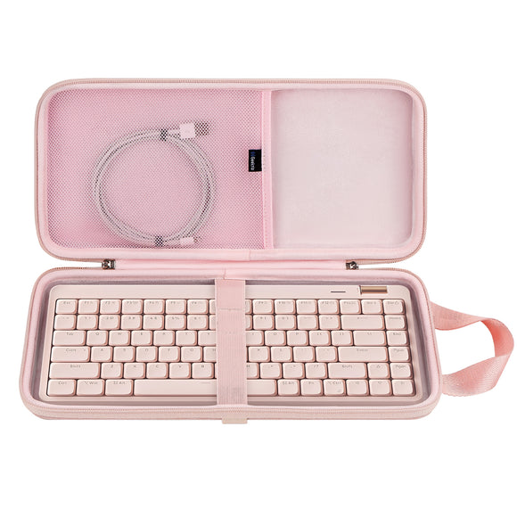 Geekria Slim Keyboards Carrying Case, Compatible with Nuphy Air75 V3,